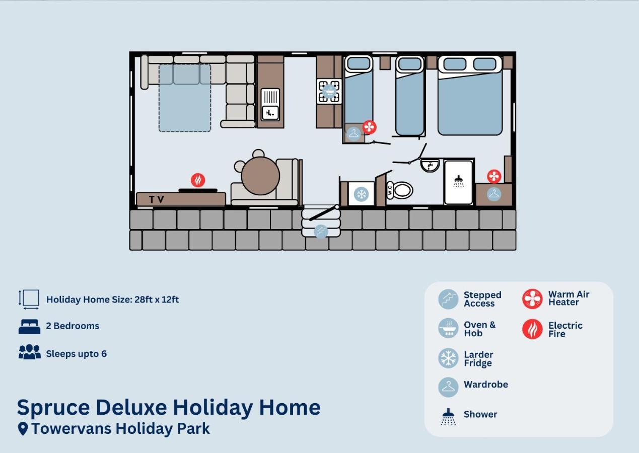 Spruce Deluxe Holiday Home Mablethorpe Exteriör bild